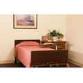 Beige Ribcord Bedspread